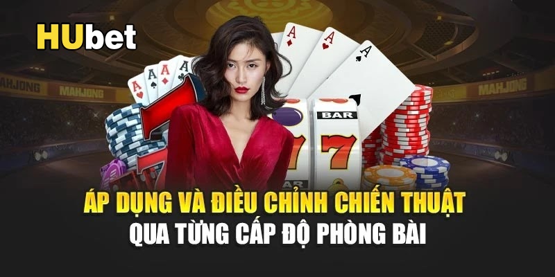 Linh hoạt thay đổi chiến thuật phù hợp với từng phòng chơi cấp độ.
